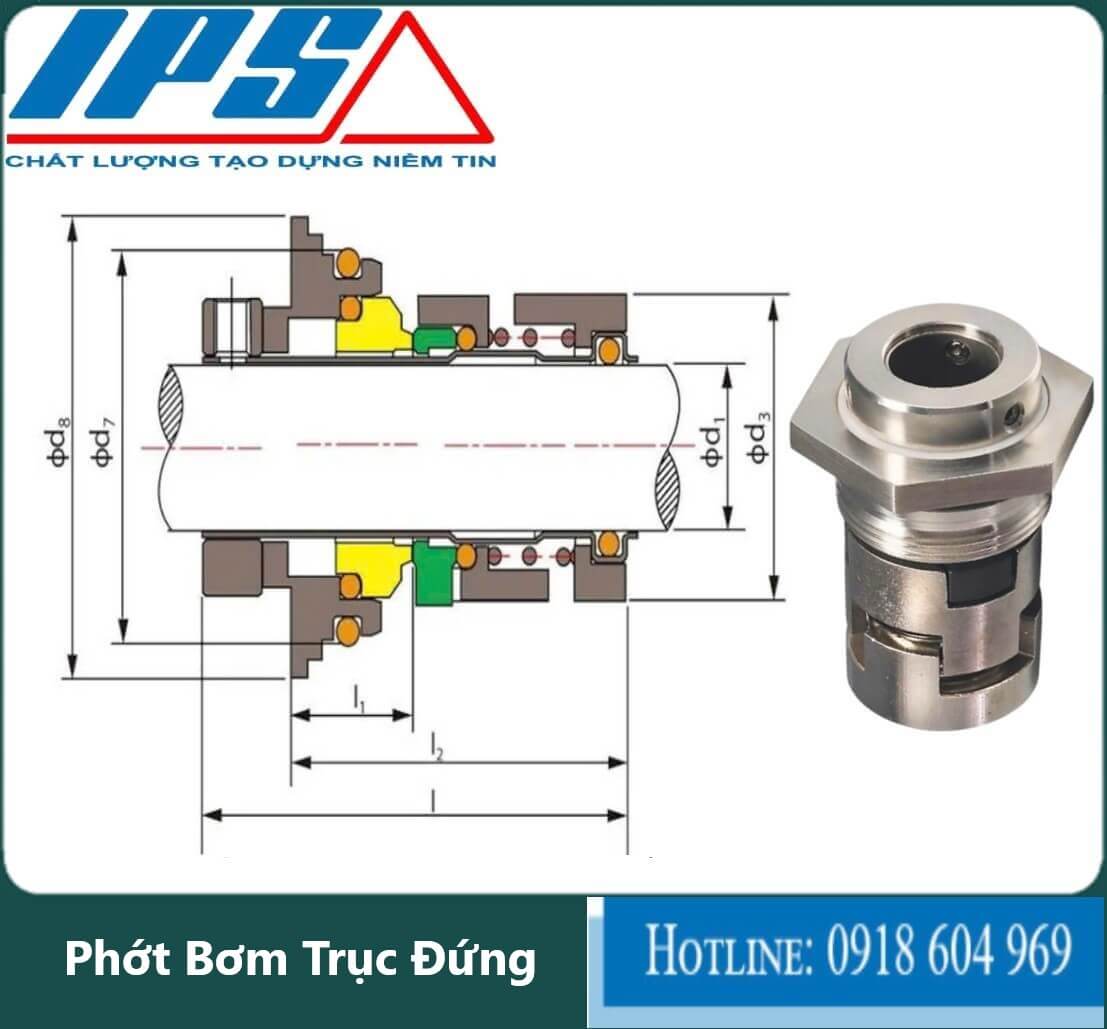 Phớt bơm trục đứng -26(2)